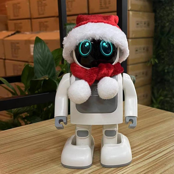 Intelligent dance education robot with lighting and music sync