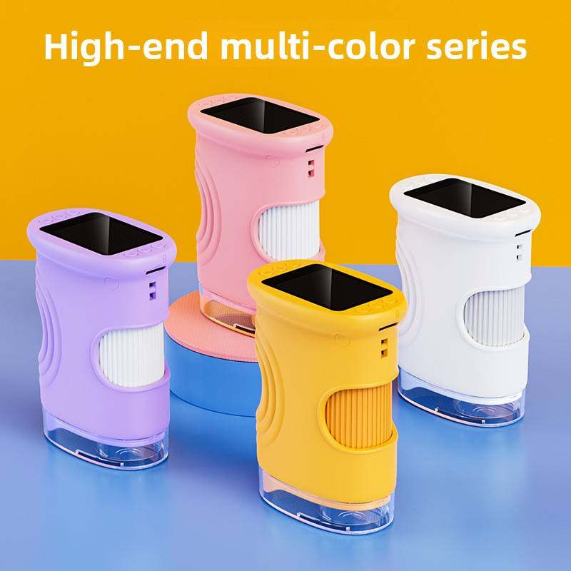 Handheld Digital Microscope for Outdoor Exploration Portable Magnifier with HD Screen, Ideal for Educational Observation