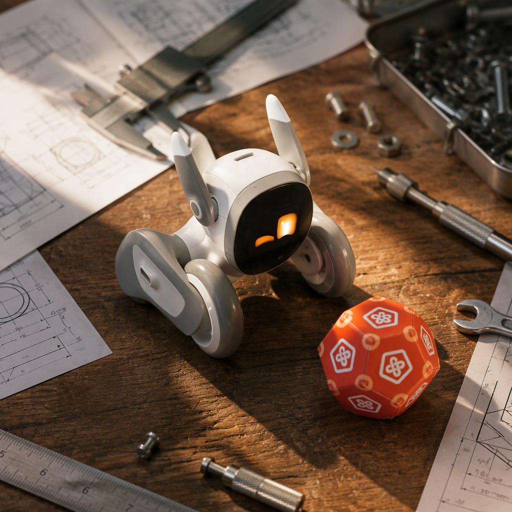 Rechargeable AI Pet Robot EVA Interactive Toy