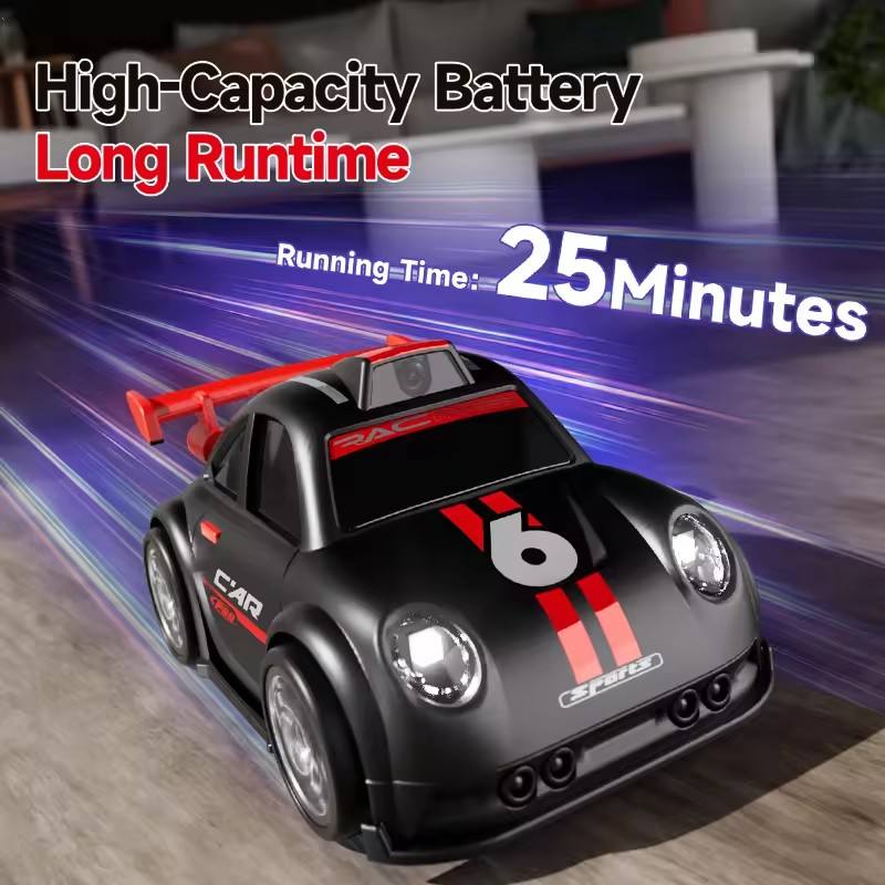 High-speed Remote-controlled Toy Featuring an Integrated Camera, Multi-functional Obstacle Avoidance, and Cool Drifting Stunts.