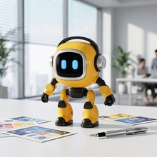 One-click WiFi AI desktop robot for kids