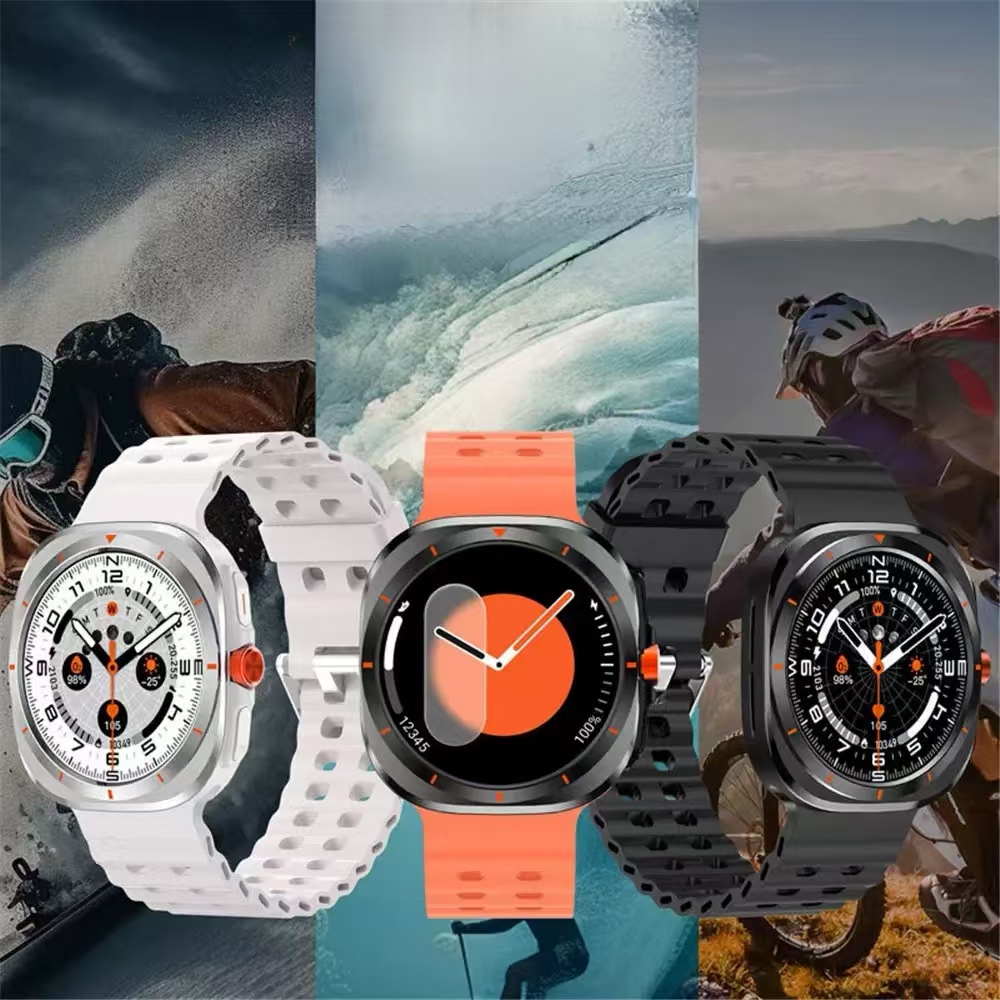 Newly Designed AI Smartwatch, Sleep Tracker, square Shape, IP68 Waterproof, Suitable for Fitness.