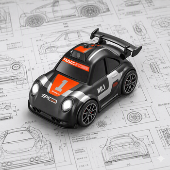 Smart sensing mini RC drift toy car with HD camera