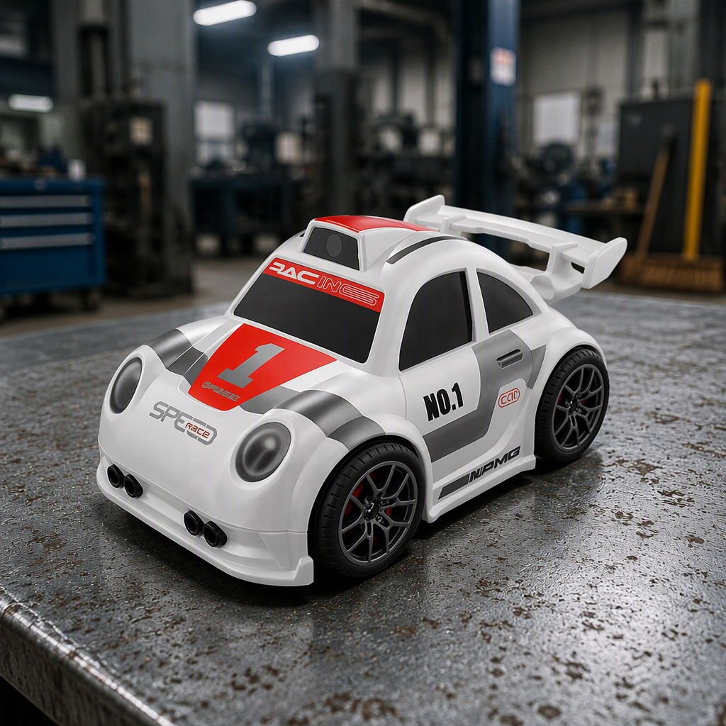 Desktop Mini Smart RC Drift Car with Camera, Real-Time Image Transmission, Follow-Me Function, and Lights