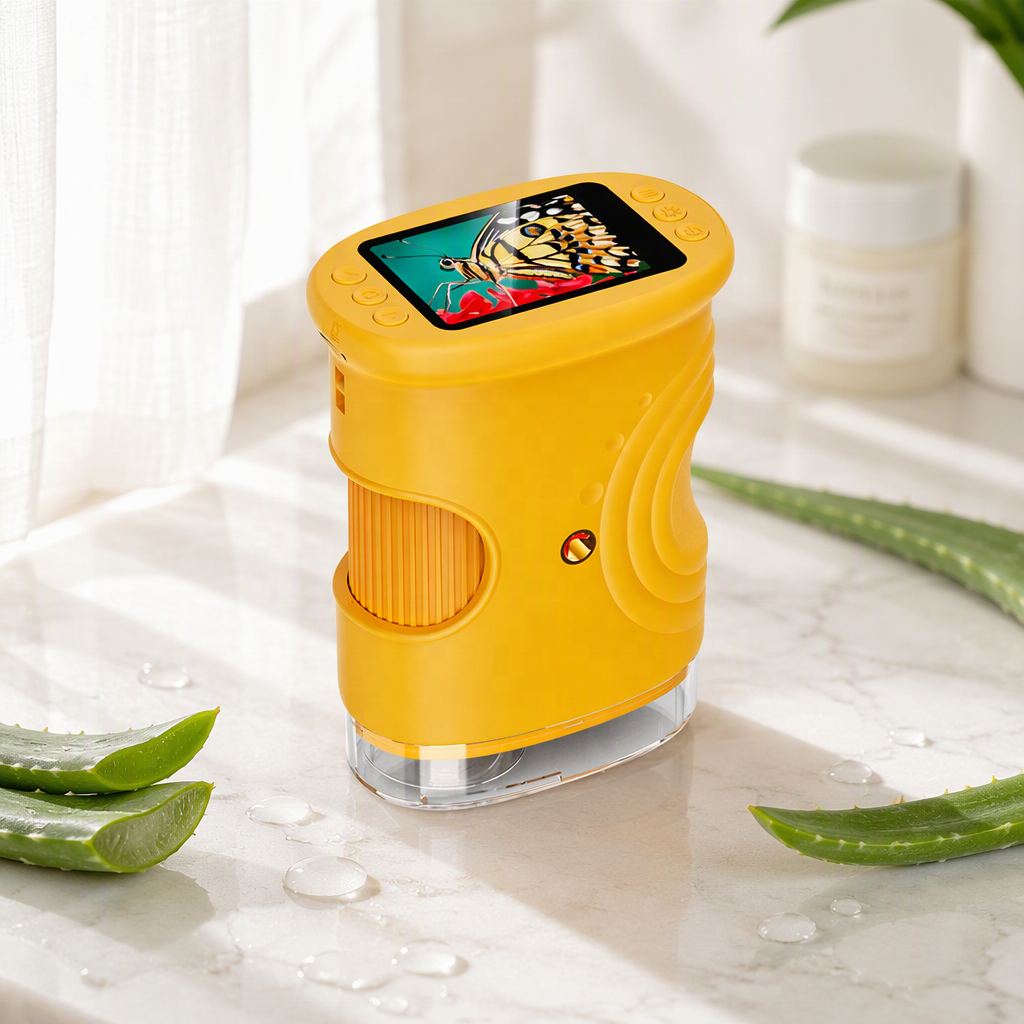 Portable Mini Digital Microscope with LED Screen