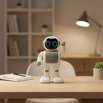 Parent child AI intelligent interactive dancing robot toy