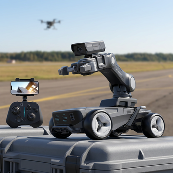Modular recombination robot chassis detachable mechanical arm
